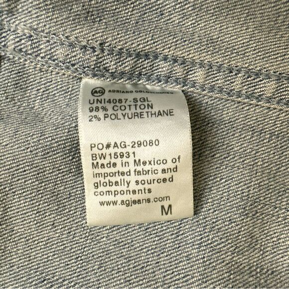 AG ADRIANO GOLDSCHMIED Denim Jeans Jacket NWT - Picture 11 of 13